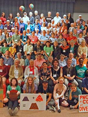 Group photo Southeastern Yearly Meeting 2014