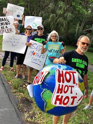 Climate Change protest