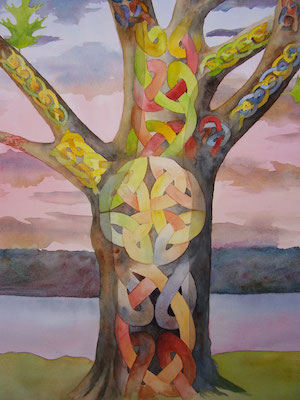The Red Oak by Mary Coelho