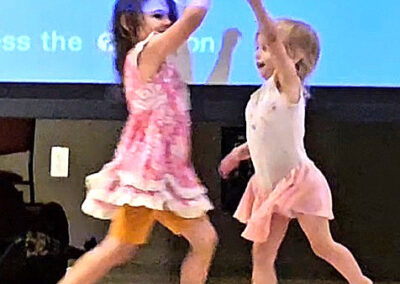 girls dancing onstage